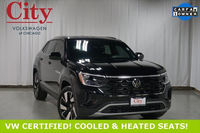 used 2024 Volkswagen Atlas Cross Sport car, priced at $37,000