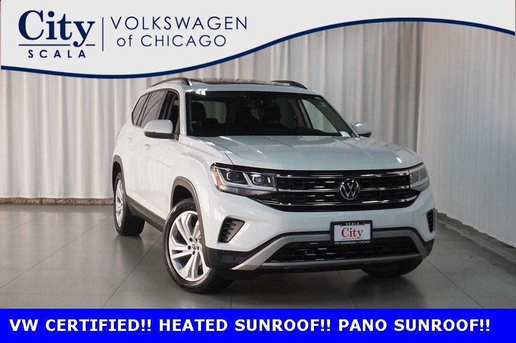 used 2022 Volkswagen Atlas car, priced at $26,490