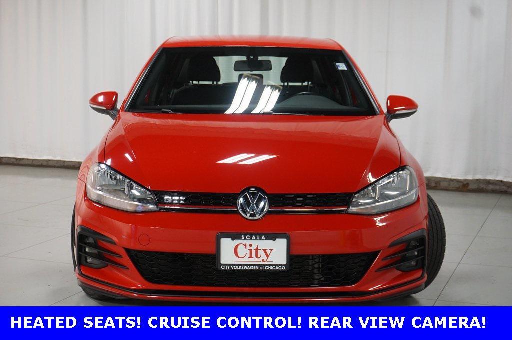 used 2018 Volkswagen Golf GTI car, priced at $17,490