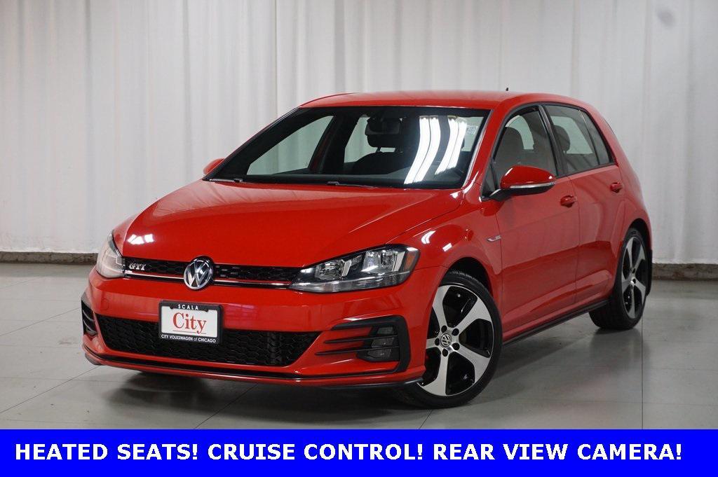 used 2018 Volkswagen Golf GTI car, priced at $17,490