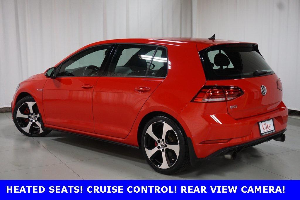 used 2018 Volkswagen Golf GTI car, priced at $17,490
