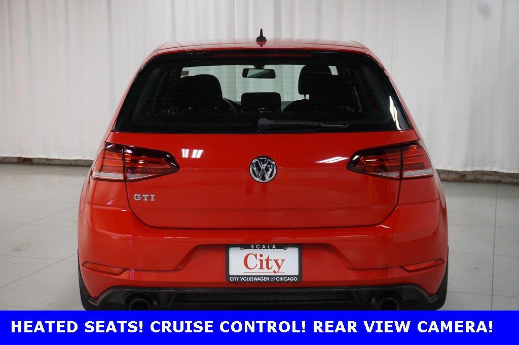 used 2018 Volkswagen Golf GTI car, priced at $17,490