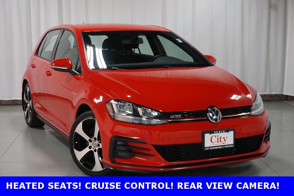 used 2018 Volkswagen Golf GTI car, priced at $17,490