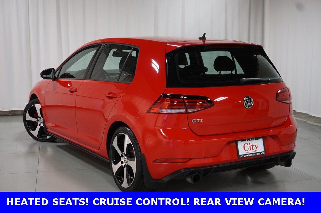 used 2018 Volkswagen Golf GTI car, priced at $17,490