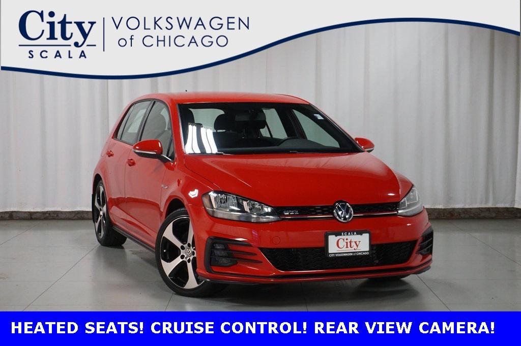 used 2018 Volkswagen Golf GTI car, priced at $17,490