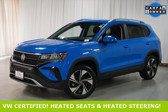 used 2023 Volkswagen Taos car, priced at $24,440