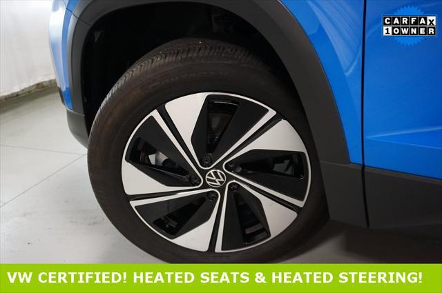 used 2023 Volkswagen Taos car, priced at $24,440