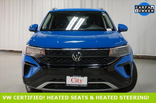 used 2023 Volkswagen Taos car, priced at $24,440
