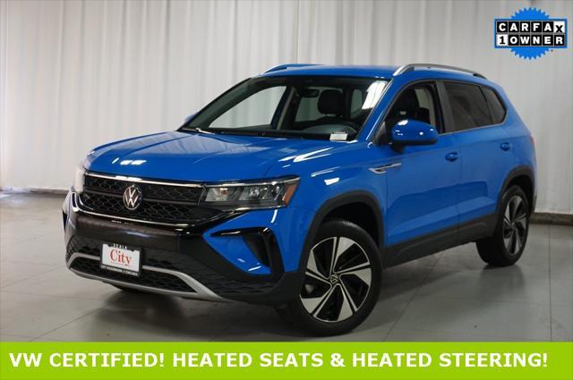 used 2023 Volkswagen Taos car, priced at $24,440