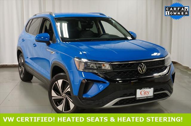 used 2023 Volkswagen Taos car, priced at $24,440