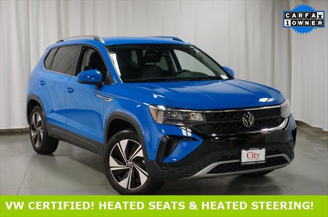 used 2023 Volkswagen Taos car, priced at $24,440