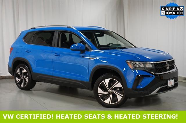 used 2023 Volkswagen Taos car, priced at $24,440