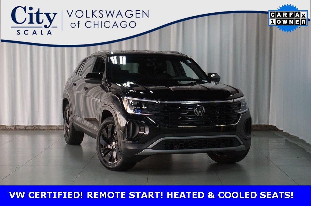 used 2024 Volkswagen Atlas Cross Sport car, priced at $35,490