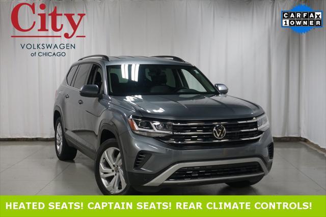 used 2021 Volkswagen Atlas car, priced at $28,040