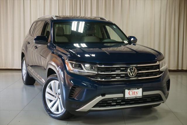 used 2021 Volkswagen Atlas car, priced at $28,590