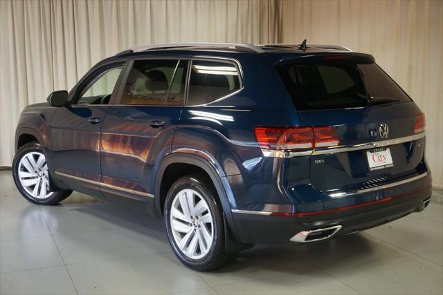 used 2021 Volkswagen Atlas car, priced at $28,590