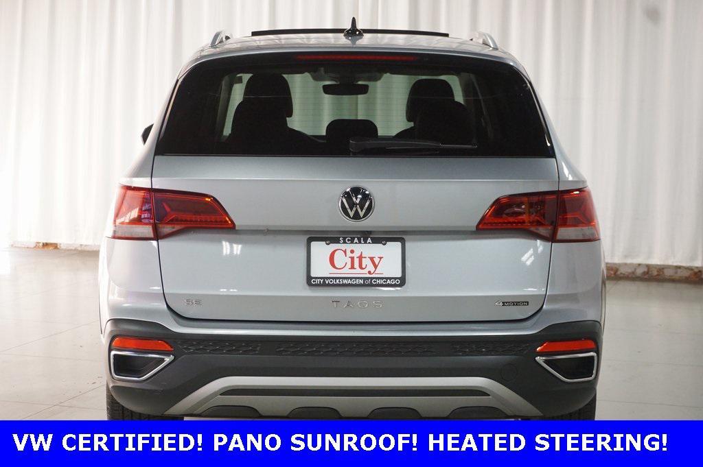 used 2024 Volkswagen Taos car, priced at $25,590