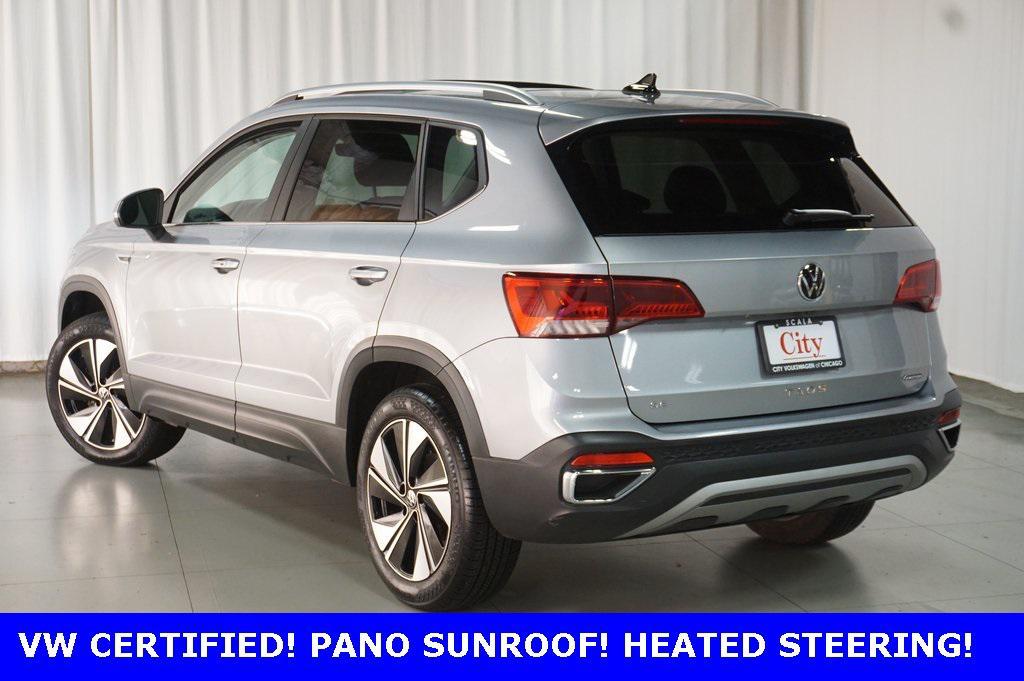 used 2024 Volkswagen Taos car, priced at $25,590