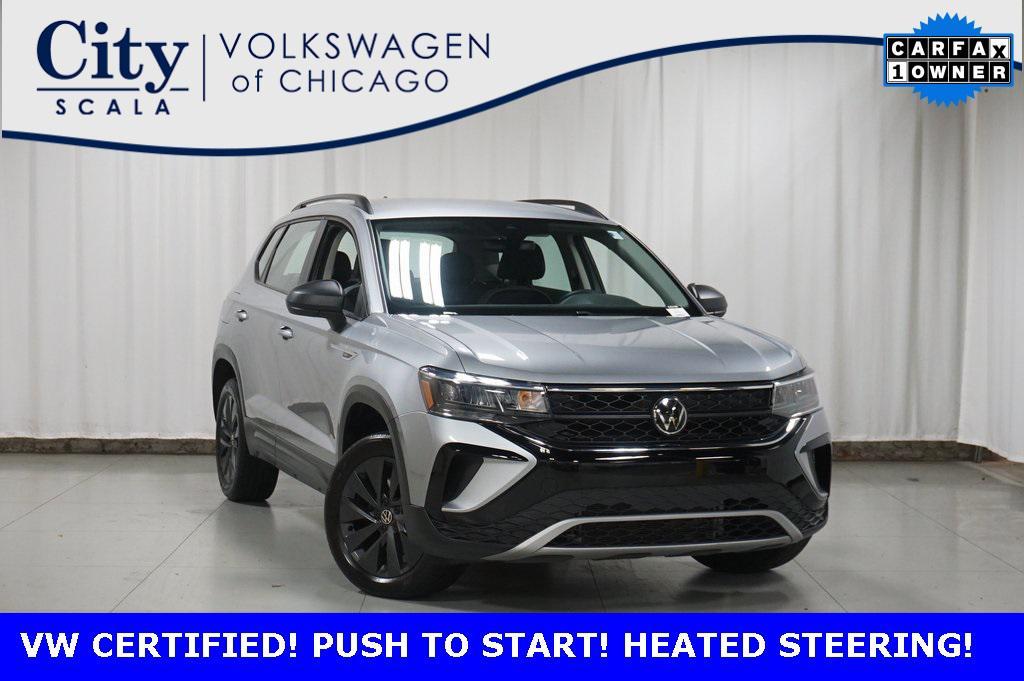 used 2024 Volkswagen Taos car, priced at $20,990