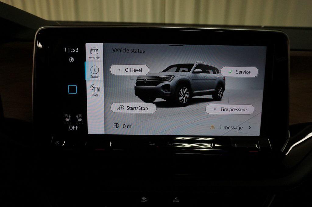 new 2026 Volkswagen Atlas car, priced at $50,626
