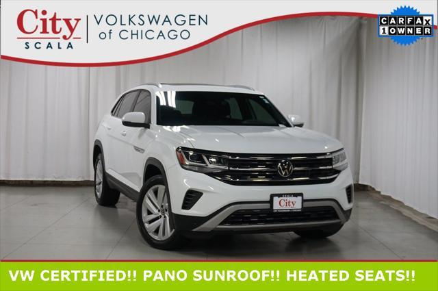 used 2020 Volkswagen Atlas Cross Sport car, priced at $24,365