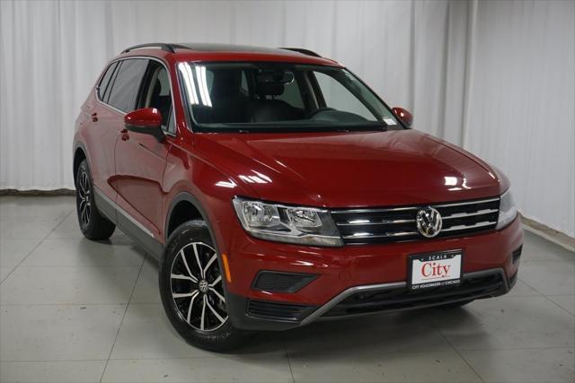 used 2021 Volkswagen Tiguan car, priced at $22,390