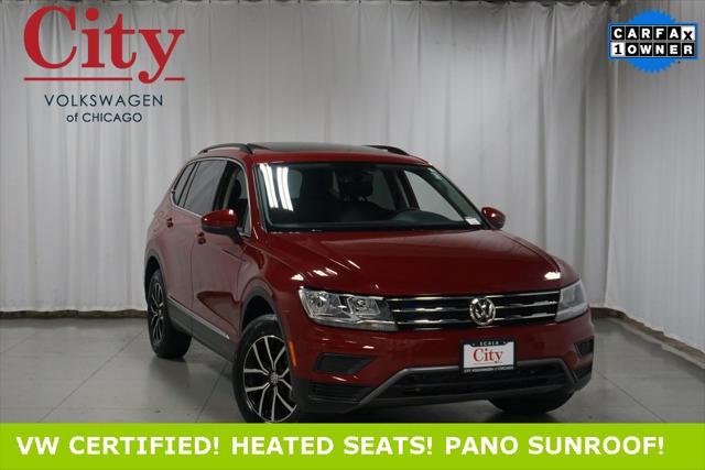 used 2021 Volkswagen Tiguan car, priced at $22,390