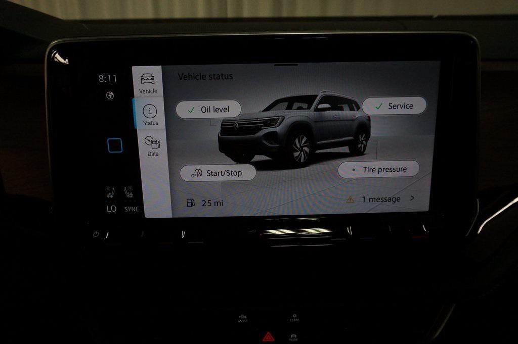 new 2026 Volkswagen Atlas car, priced at $41,245