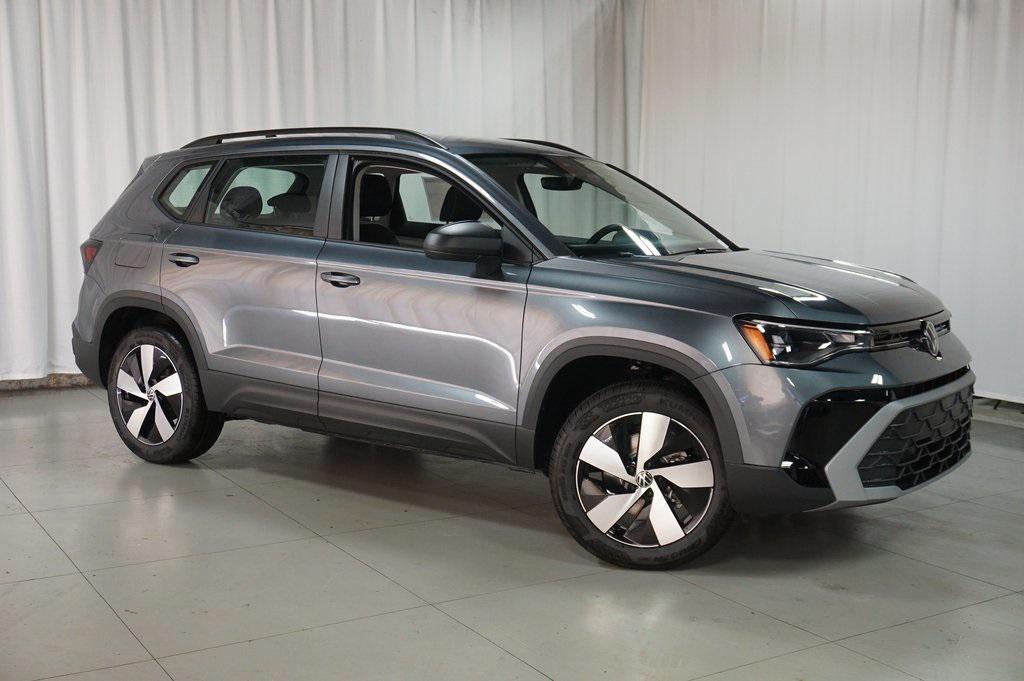 new 2025 Volkswagen Taos car, priced at $27,800