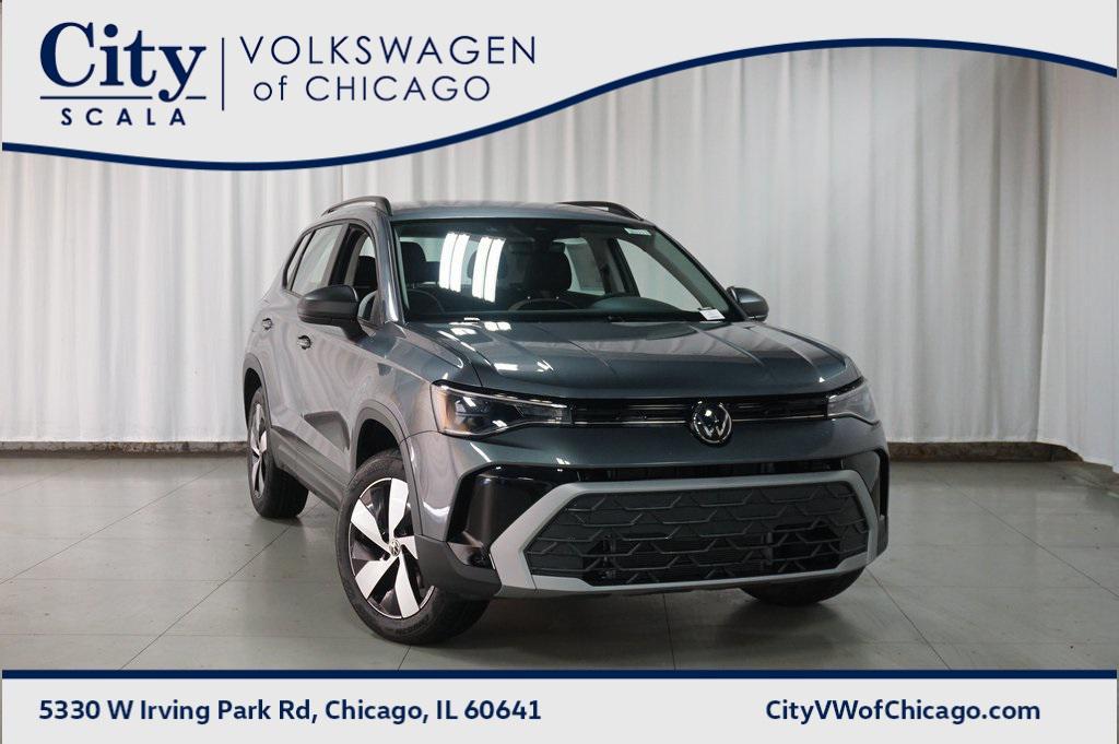 new 2025 Volkswagen Taos car, priced at $28,300