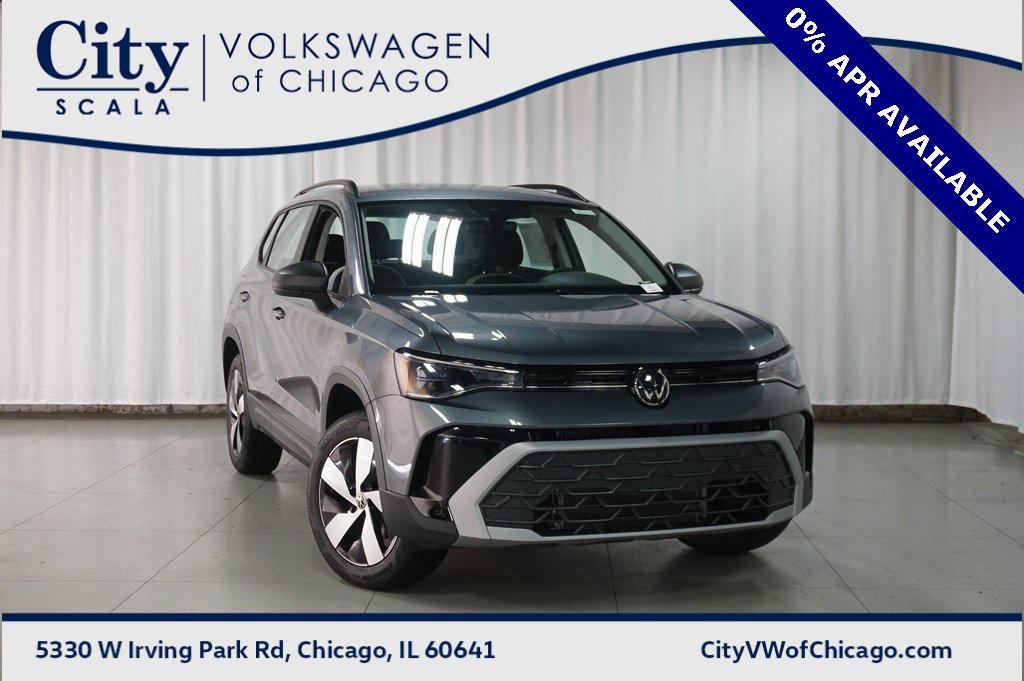 new 2025 Volkswagen Taos car, priced at $26,300