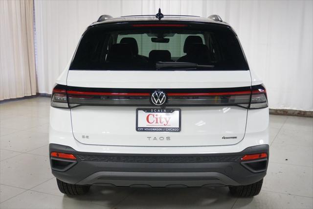 new 2025 Volkswagen Taos car, priced at $32,700