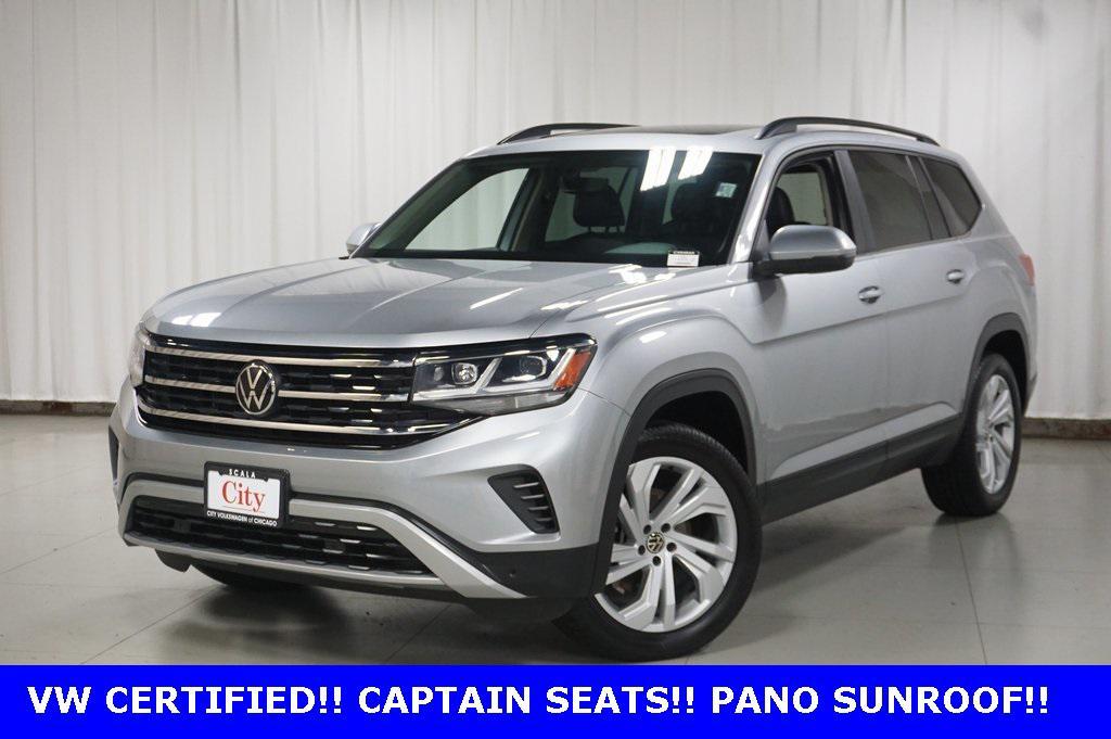 used 2021 Volkswagen Atlas car, priced at $25,990