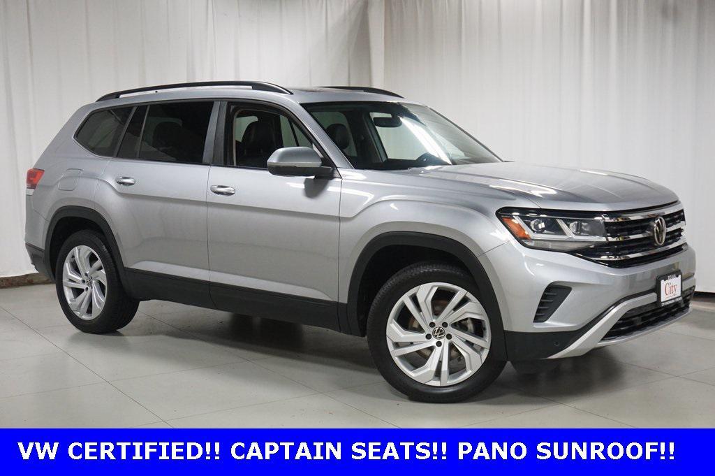 used 2021 Volkswagen Atlas car, priced at $25,990