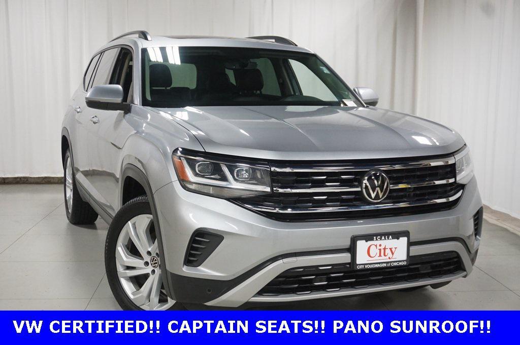 used 2021 Volkswagen Atlas car, priced at $25,990