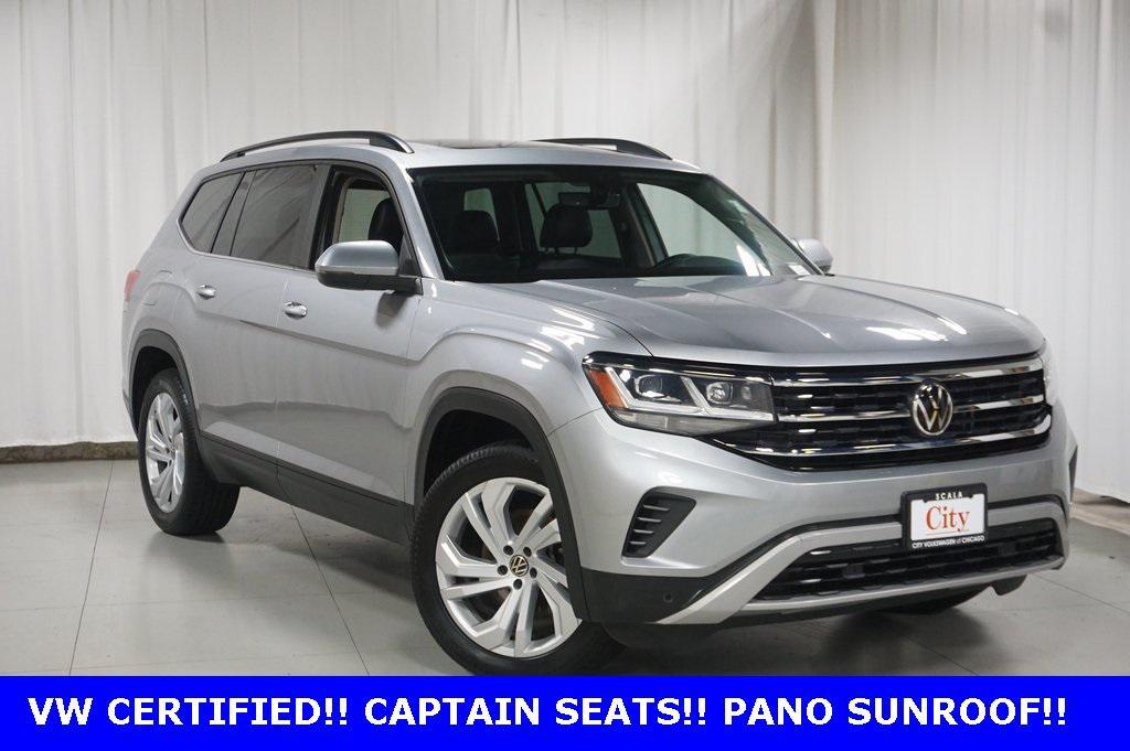used 2021 Volkswagen Atlas car, priced at $25,990