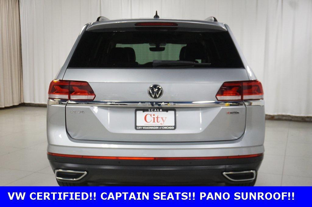 used 2021 Volkswagen Atlas car, priced at $25,990