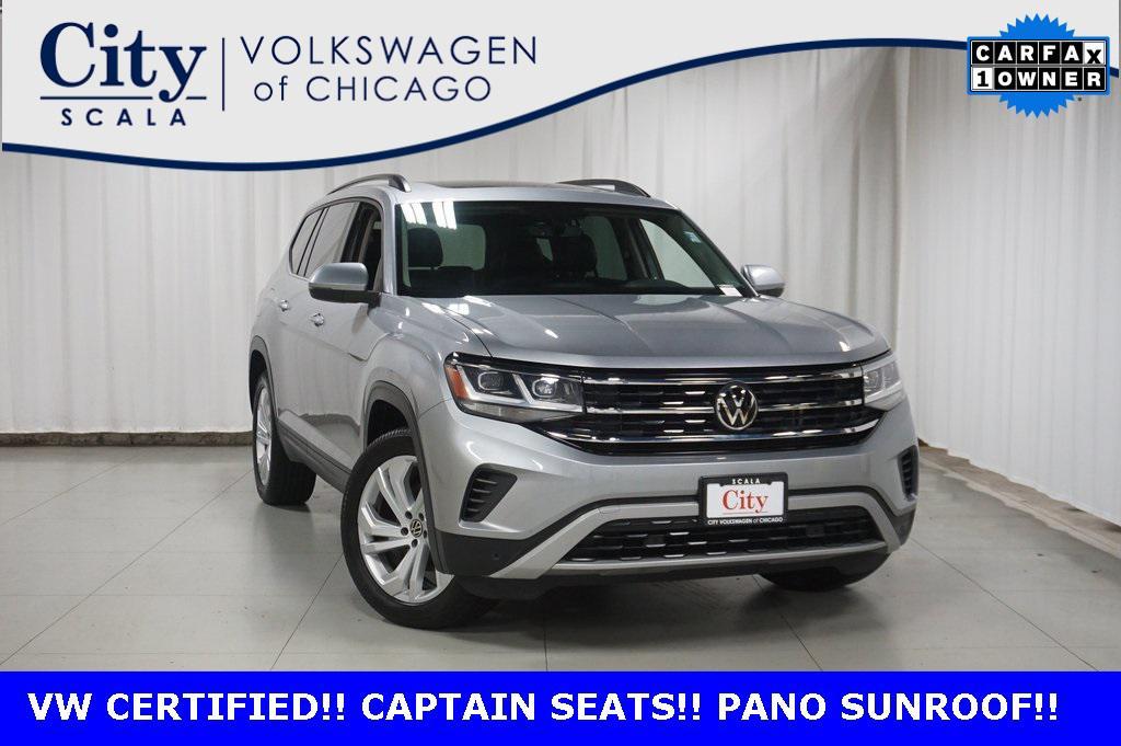 used 2021 Volkswagen Atlas car, priced at $25,990
