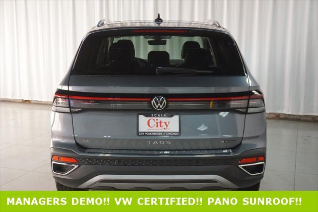 used 2025 Volkswagen Taos car, priced at $29,000