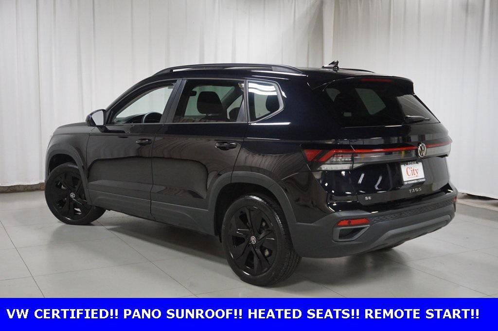 used 2025 Volkswagen Taos car, priced at $24,490