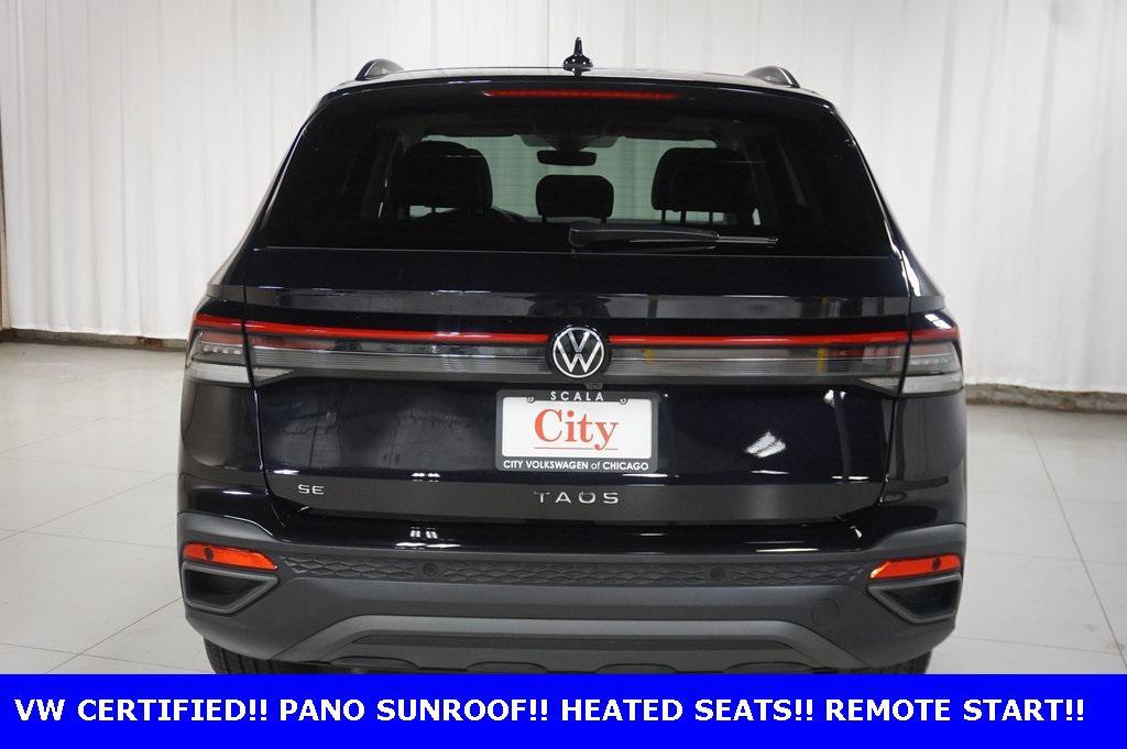 used 2025 Volkswagen Taos car, priced at $24,490