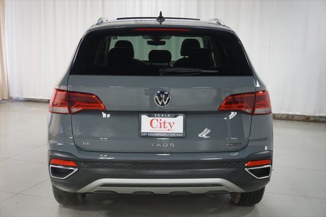 used 2023 Volkswagen Taos car, priced at $24,740