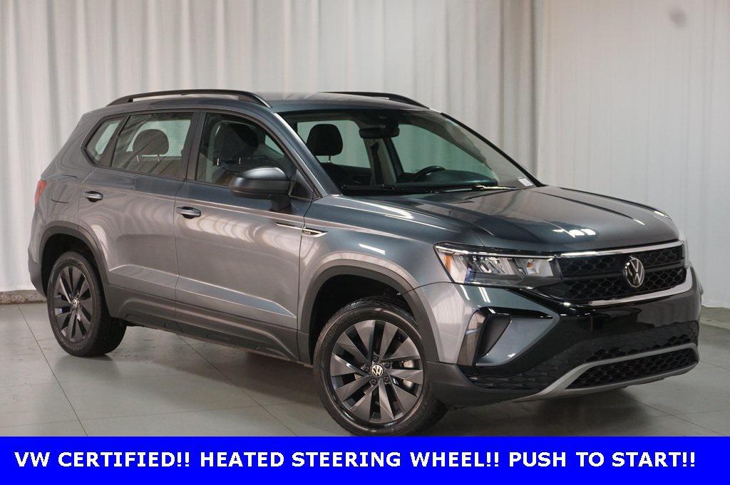 used 2023 Volkswagen Taos car, priced at $18,490