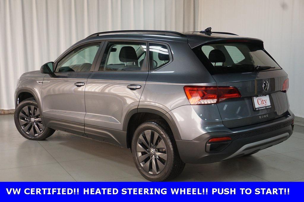 used 2023 Volkswagen Taos car, priced at $18,490