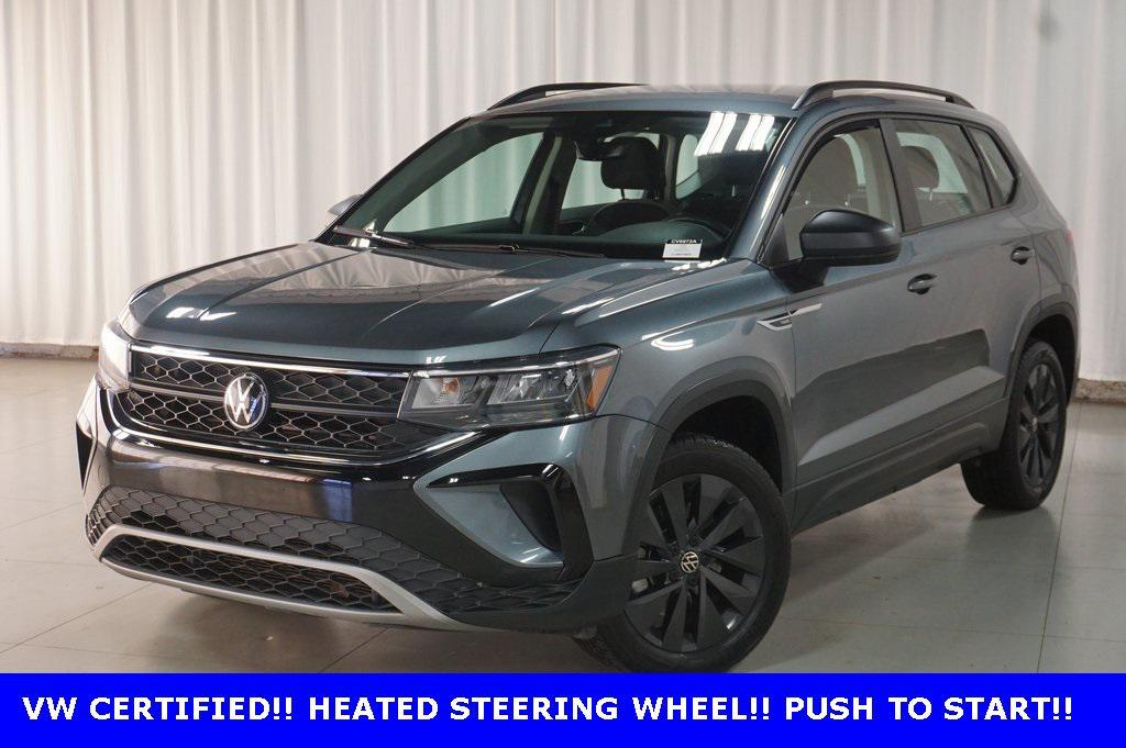 used 2023 Volkswagen Taos car, priced at $18,490