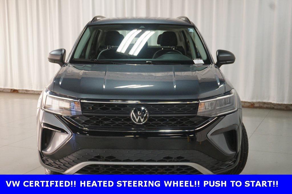 used 2023 Volkswagen Taos car, priced at $18,490