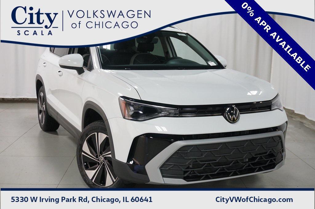 new 2025 Volkswagen Taos car, priced at $27,421