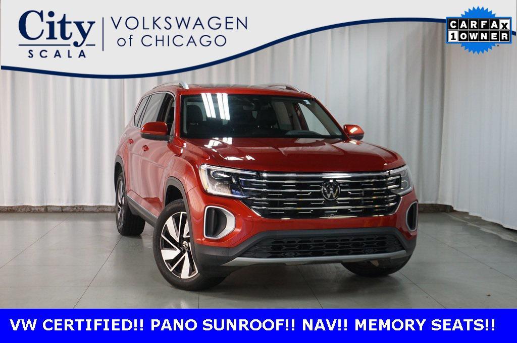 used 2024 Volkswagen Atlas car, priced at $34,490