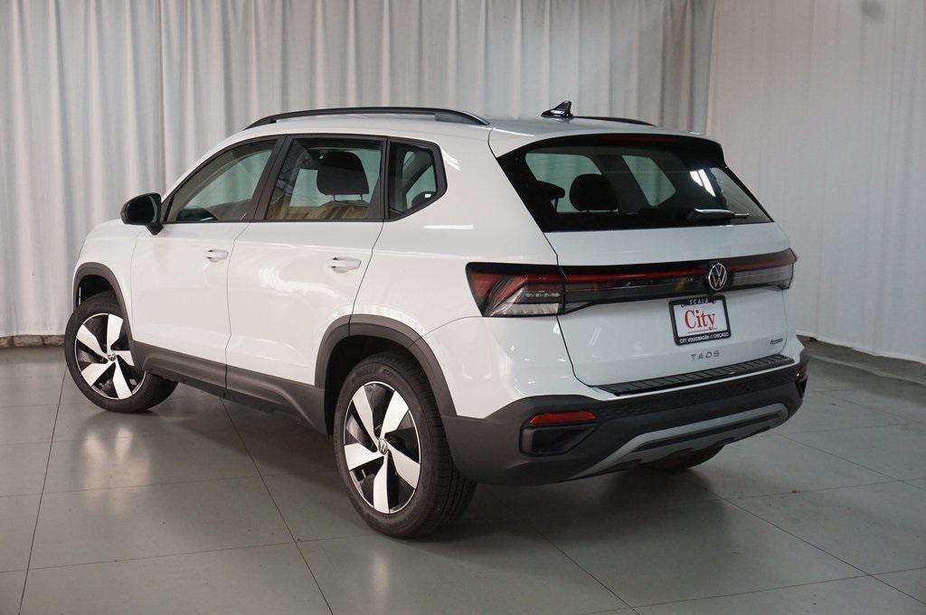 new 2025 Volkswagen Taos car, priced at $27,800