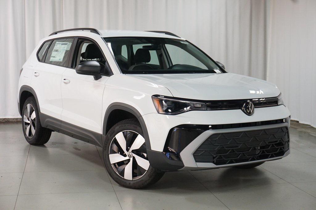 new 2025 Volkswagen Taos car, priced at $27,800